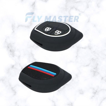 Metal Key Cover Compitable for Suzuki Swift | Ertiga | Wagonr | Celerio | Swift Dzire | Alto | Fronx | Breza | S Presso | Ignis 2 Button Remote Key
