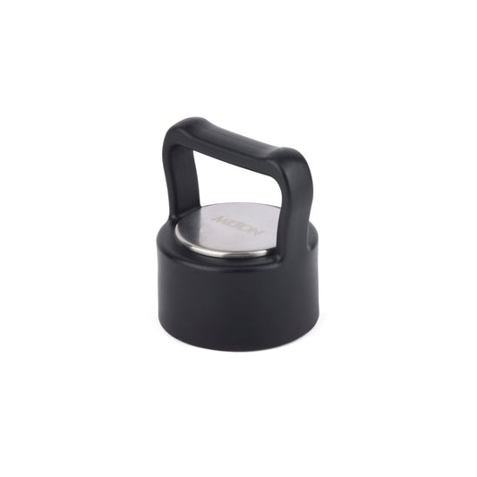 Milton Thermosteel Bottle Spare Lid Compatible with Alice 500ml/750ml/1000ml | Leakproof Handle Cap | BPA-Free, Durable, Easy to Carry (Black, Pack of 1)