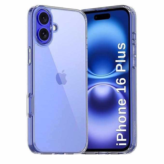 Compatible with i-Phone 11 Clear Case | Slim Shockproof Silicon & TPU Back Cover with Camera | Anti-Yellowing Scratch Resistant Transparent Phone Case for iPhone 11 (iPhone 16 Plus)