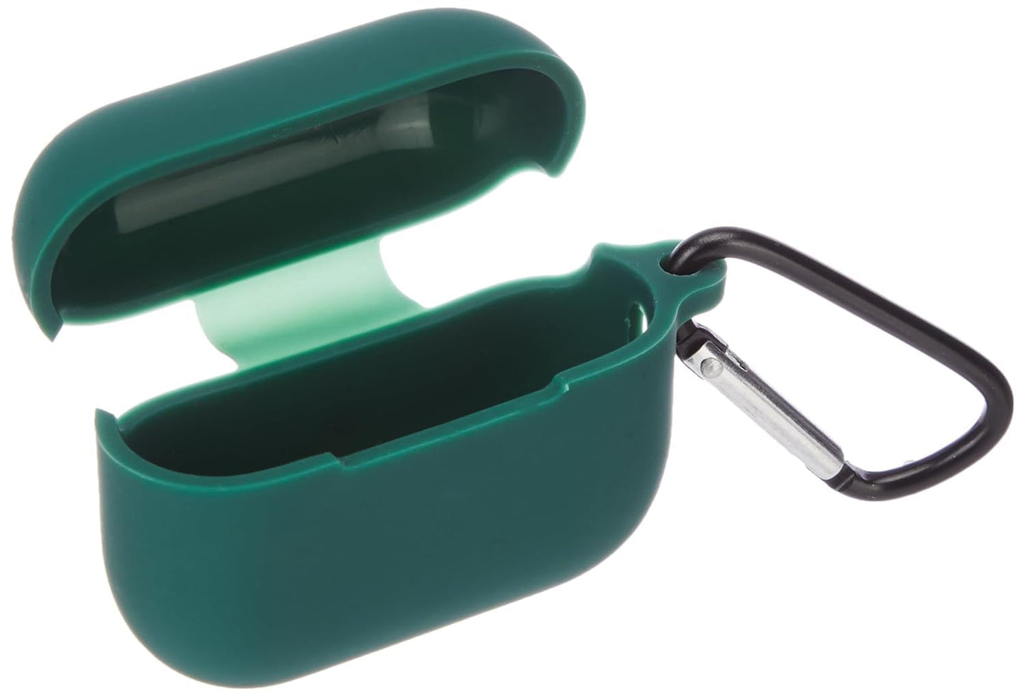RedFoxx Soft Silicon Shockproof Cover Case with Free Keychain Compatible with Apple AIRPODS PRO 2, Leather Case Airpod Pro 2 (Green)