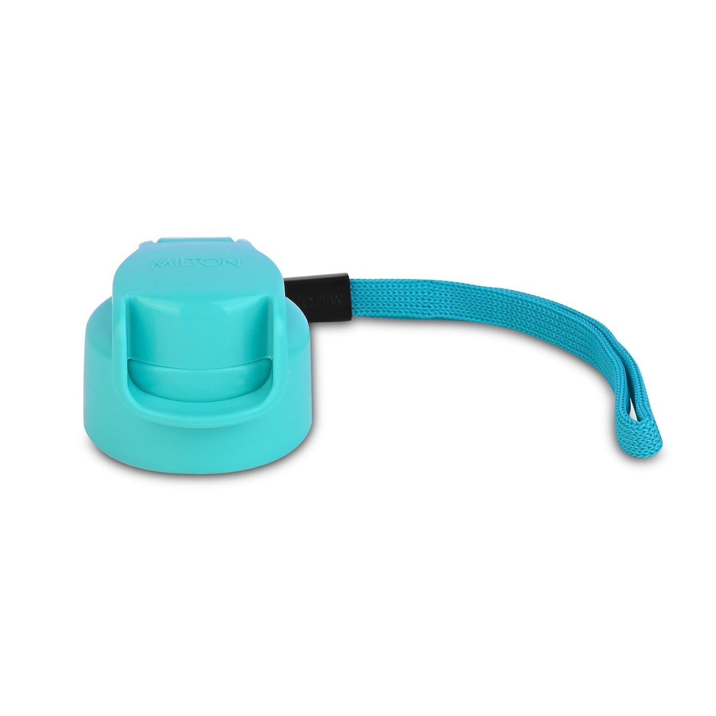 Spare Lid for Milton Steel Convey Water Bottle | Compatible with 600ml & 900ml | Aqua Green Assembly Cap with Strap | Leak-Proof Replacement