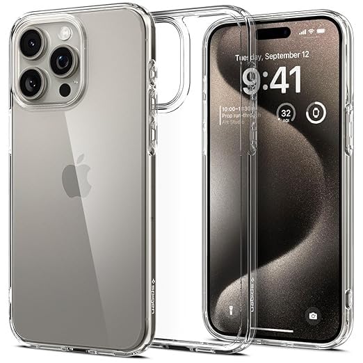 RF REDFOXX Compatible with i-Phone 11 Clear Case | Slim Shockproof Silicon & TPU Back Cover with Camera | Anti-Yellowing Scratch Resistant Transparent Phone Case for iPhone 11 (iPhone 15 Pro Max)