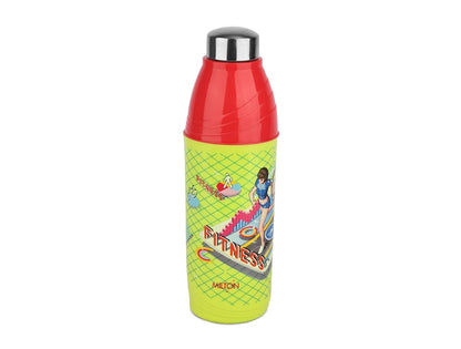 Spare Assembly Lid Compatible with Milton Kool N Sporty Water Bottle | Fits 1200ml & 1800ml Bottles | SS + PP Replacement Lid | Leak-Proof Sports Bottle Cap | BPA-Free | Black (Only Lid)