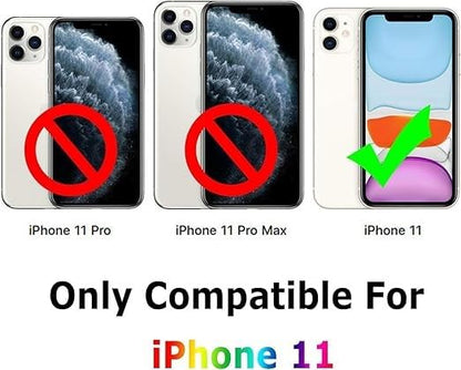 RF REDFOXX Compatible with iPhone 16/15/14/13/12/11 Clear Case | Slim Soft Silicone TPU Shockproof Cover with Camera & Screen Protection | Anti-Yellowing Scratch-Resistant Transparent Phone Case