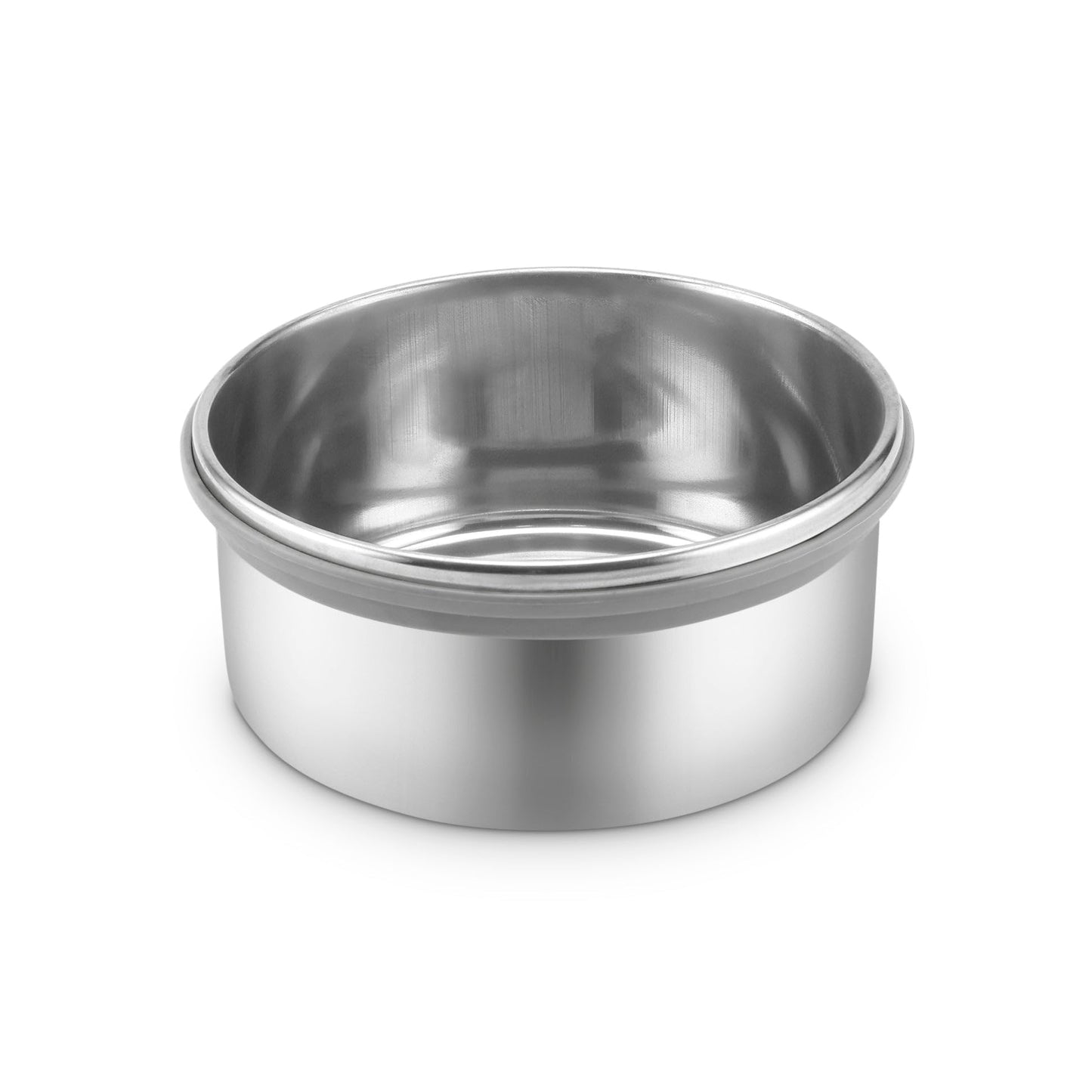 SS Container Compatible with Milton Fresh Meal Click 7” Tiffin | Stainless Steel Replacement Container (0.4mm) | Food Grade Bowl for Lunch Box (No Lunch Box)