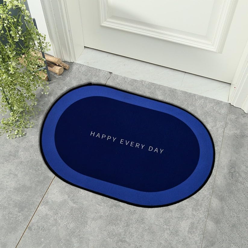RF REDFOXX Super Absorbent Bath Mat | Slip-Resistant Bathroom Rug | Instant Drying Soft Floor Mat for Home, Bathing Room, Doorway & Kitchen | Anti-Skid Quick Dry Carpet