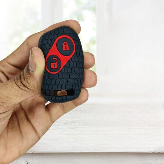 2 Button Key Shell, case fit for Accord, City, Civic, Brio, Mobilio and Jazz (Shell with Cover Black)