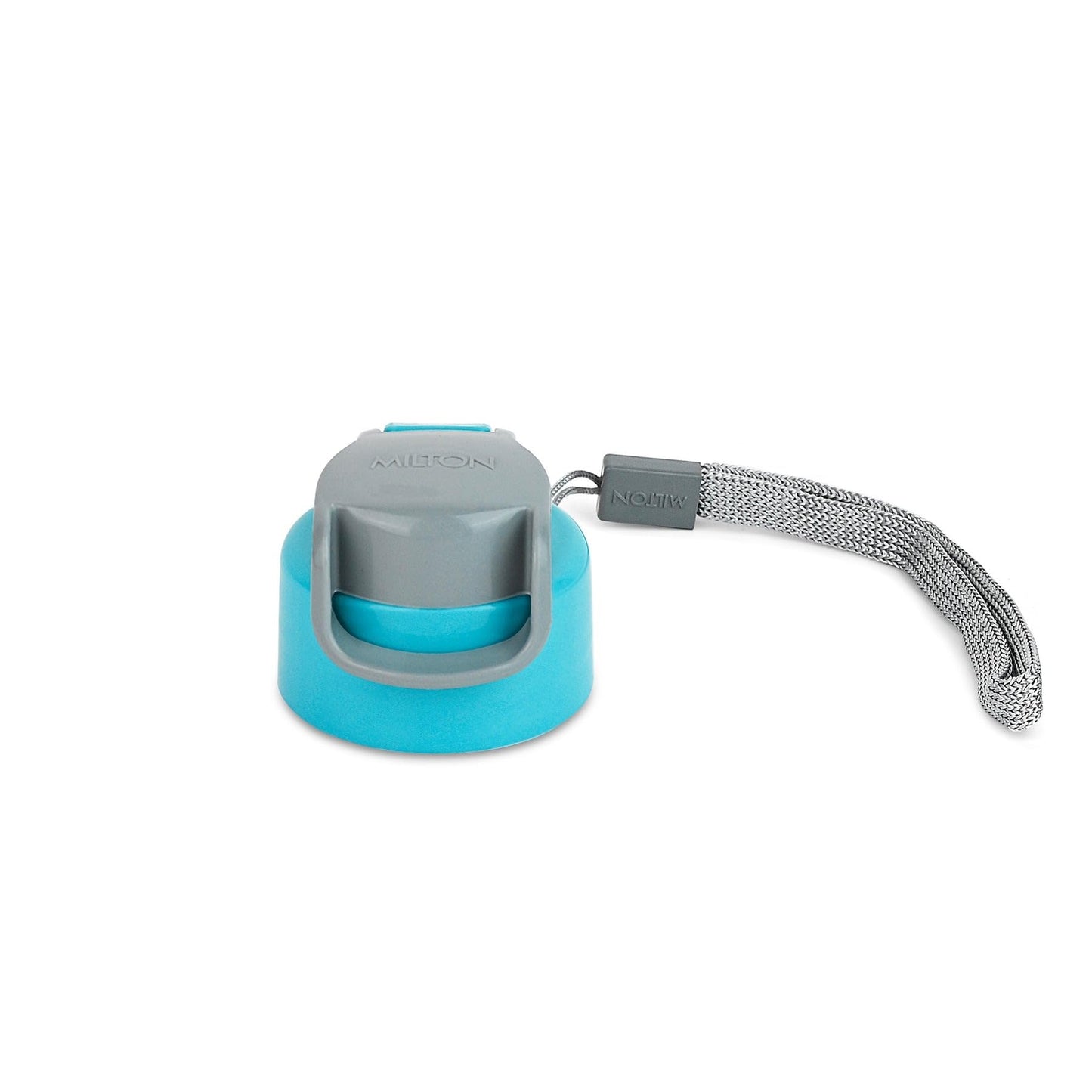 Spare Lid for Milton Steel Racer/Convey Bottles | Compatible with 520 ml & 600 ml | Leak-Proof, BPA-Free, Durable Replacement Cap with Strap (Blue)