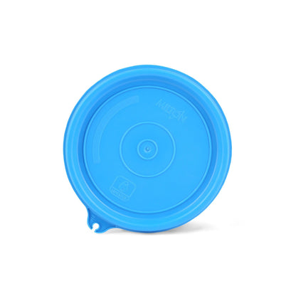 Spare Lid Compatible with Milton Stack Pack Stainless Steel Tiffin | Fits 200ml / 350ml / 500ml Containers | Leak-Proof Replacement Tiffin Lid | Blue/Cyan