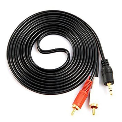 RF REDFOXX EP to 2RCA | Audio and Video Accessories | Connects stereo devices with 3.5mm port to RCA devices; 1.3 meter length cable.