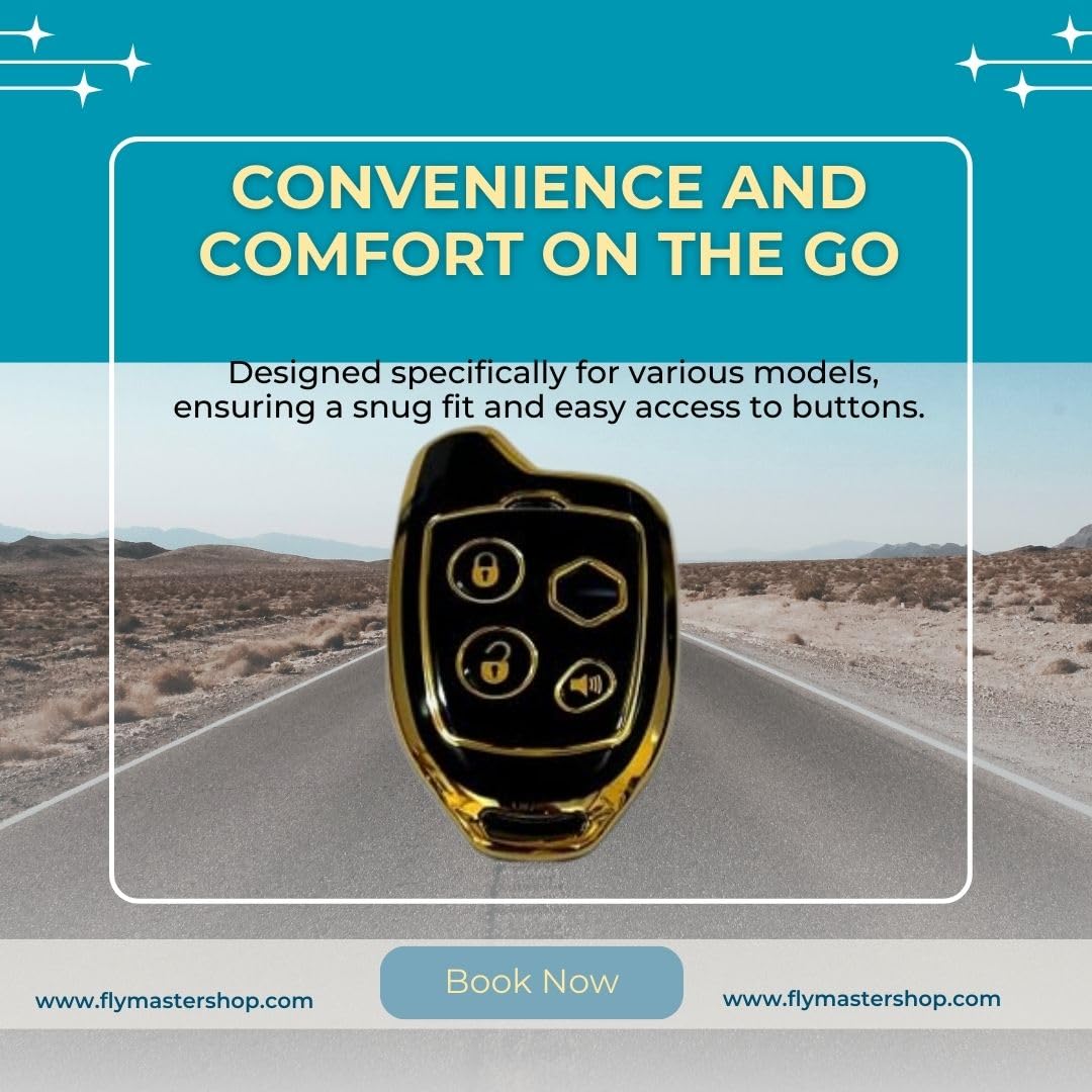 TPU Key Cover Compatible for Swift,Dzire Ritz WagonR S-Cross, Ertiga, Ciaz, Celerio, Baleno, Scross, Vitara Brezza with Nippon Remote Key Cover
