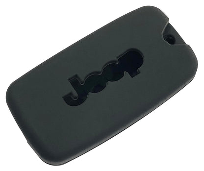 RF REDFOXX Silicone Key Cover Compatible for Compass,Trailhawk,Wrangler (Black)