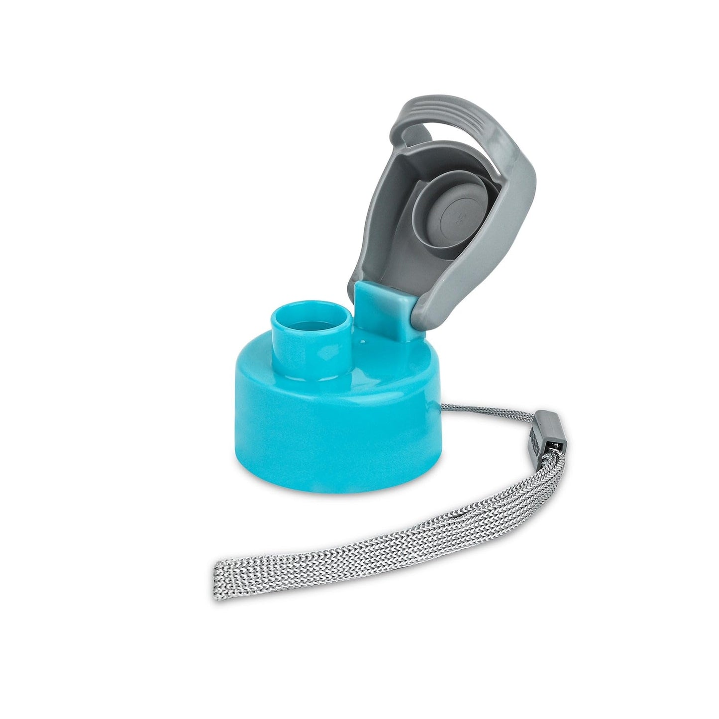 Spare Lid for Milton Steel Racer/Convey Bottles | Compatible with 520 ml & 600 ml | Leak-Proof, BPA-Free, Durable Replacement Cap with Strap (Blue)