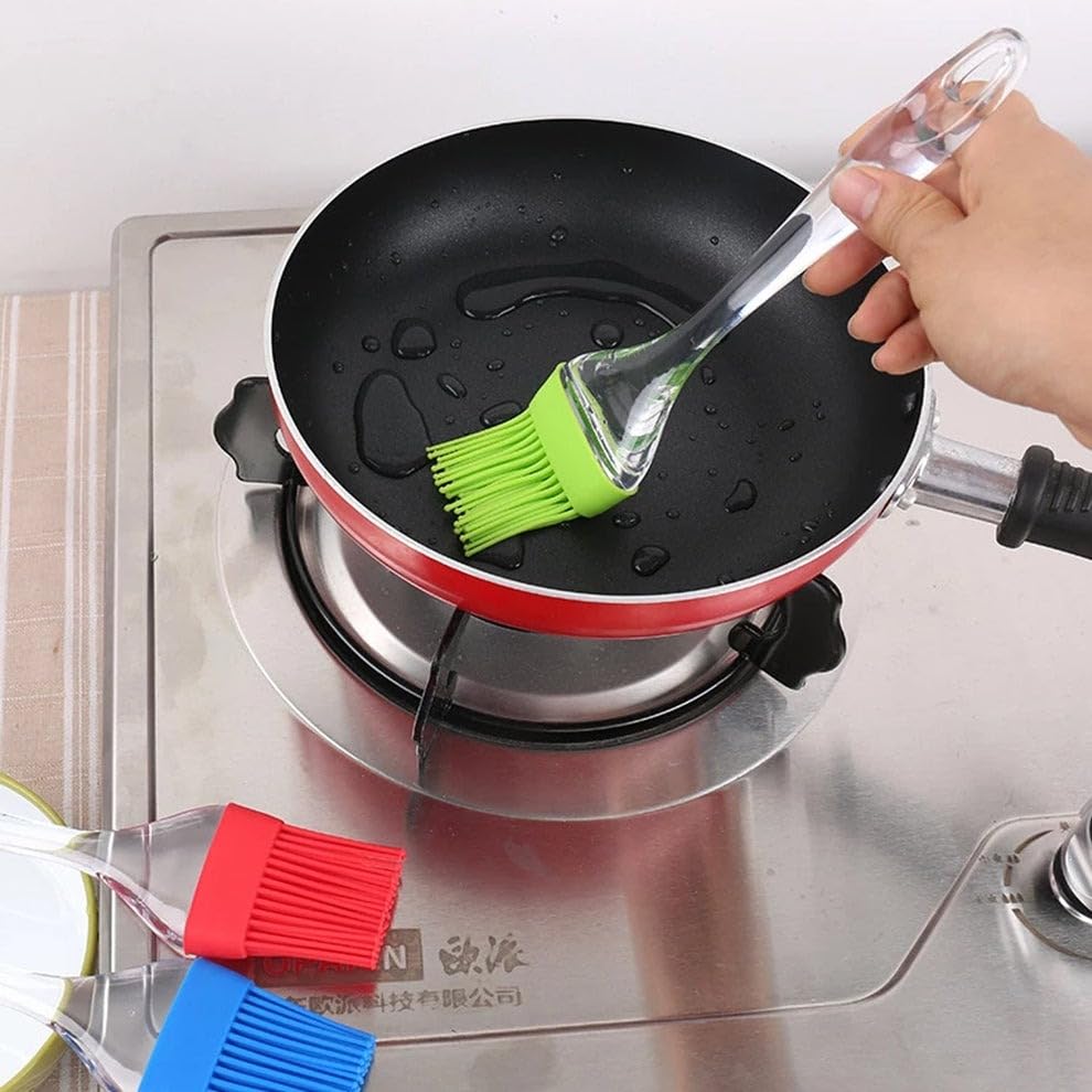 Silicone Spatula and Pastry Brush Set for Cake Mixer – Heat-Resistant Baking Tools for Cooking & Decorating