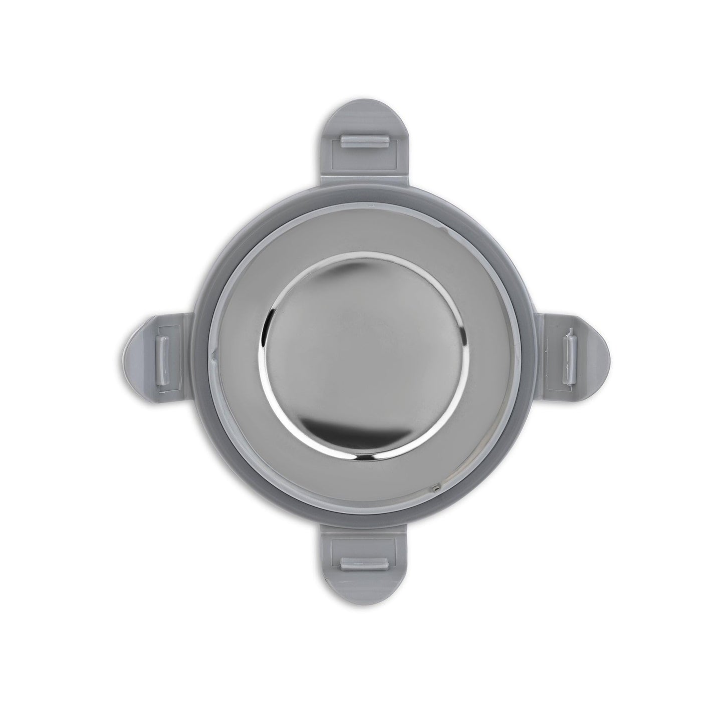 Milton Spare Click Top Lid compatible with Fresh Meal & Express Fresh Meal Lunch Box, 320ml Stainless Steel Container, Replacement Clip Lock, Leak-Proof, BPA-Free, Light Grey