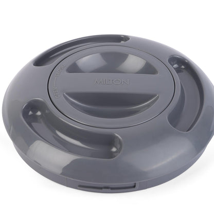 Spare Top Lid Compatible with Milton Stellar Thermosteel Water Jug | Fits 6L / 8L / 10L | Leak-Proof Replacement Top Cap | Grey