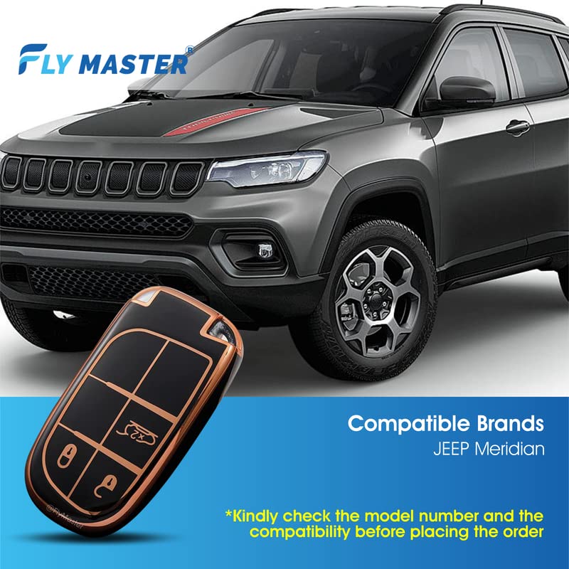 TPU Key Cover Compatible with Hyundai New Verna 2020 Tucson 2021. (Black)