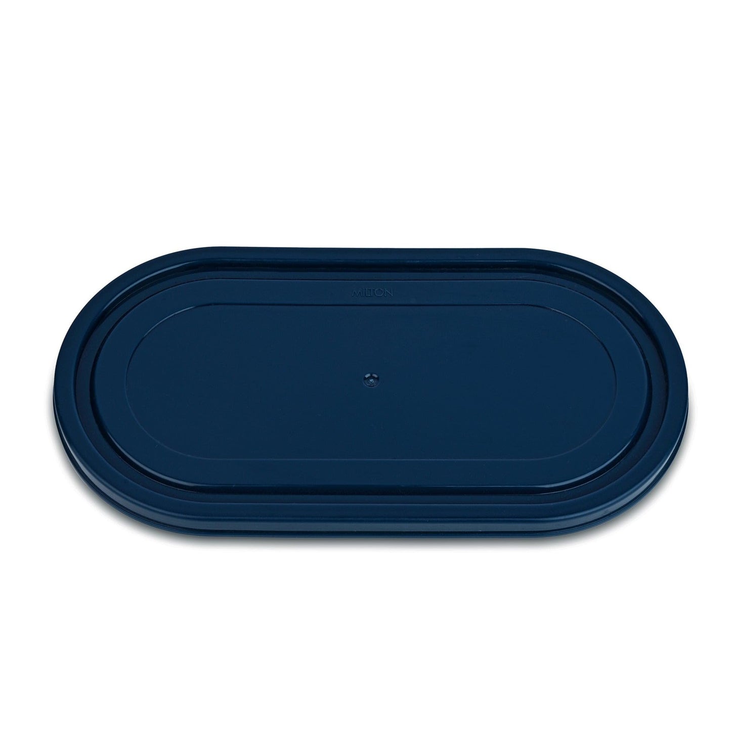 Spare Oval Container Lid Compatible with Milton Steel Refresh Tiffin | Fits 650ml–675ml Oval Container | Leak-Resistant Replacement Lid | Blue
