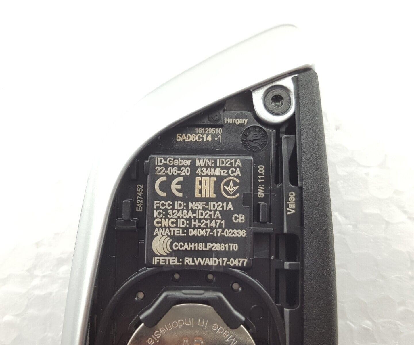 Fly Master Replacement Key Shell Compatible BAMW G30 M Sport, G31, X5, Etc. 4 Button Remote Smart Key Fob