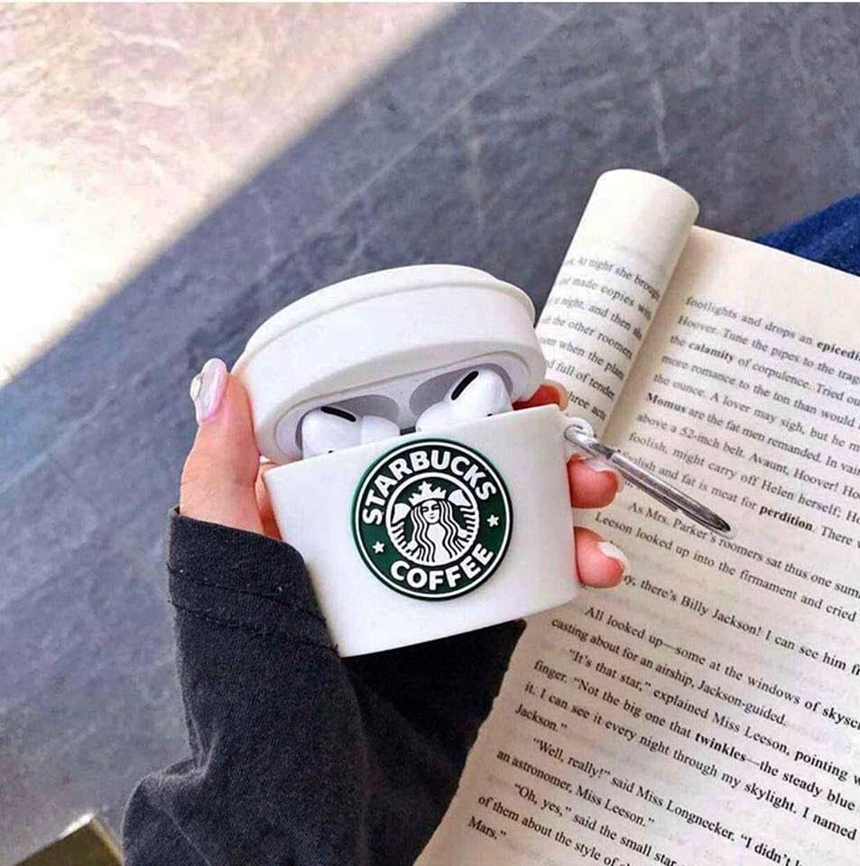 RedFoxx Soft Silicone New 3D Cartoon Design Cute Anime Shockproof Cover Case with Free Keychain Compatible with Apple AIRPODS PRO (NOT for Any Other AIRPODS) (AIRPOD Cover PRO, (White)