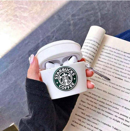 RedFoxx Soft Silicone New 3D Cartoon Design Cute Anime Shockproof Cover Case with Free Keychain Compatible with Apple AIRPODS PRO (NOT for Any Other AIRPODS) (AIRPOD Cover PRO, (White)