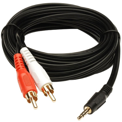 RF REDFOXX EP to 2RCA | Audio and Video Accessories | Connects stereo devices with 3.5mm port to RCA devices; 1.3 meter length cable.
