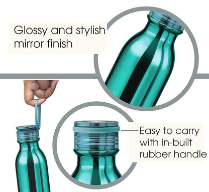 Spare Lid Compatible with Milton Glitz Thermosteel Bottle | Fits 600ml, 750ml & 1000ml | Leak-Proof BPA-Free Replacement Cap for 24 Hours Hot & Cold Vacuum Flask (1 Pc, Bottle Not Included)