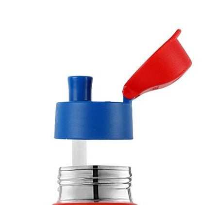 Spare Lid Compatible with Cello Puro Steel-X Kids Zee Water Bottle 400ml, 540ml & 600ml | Multicolor