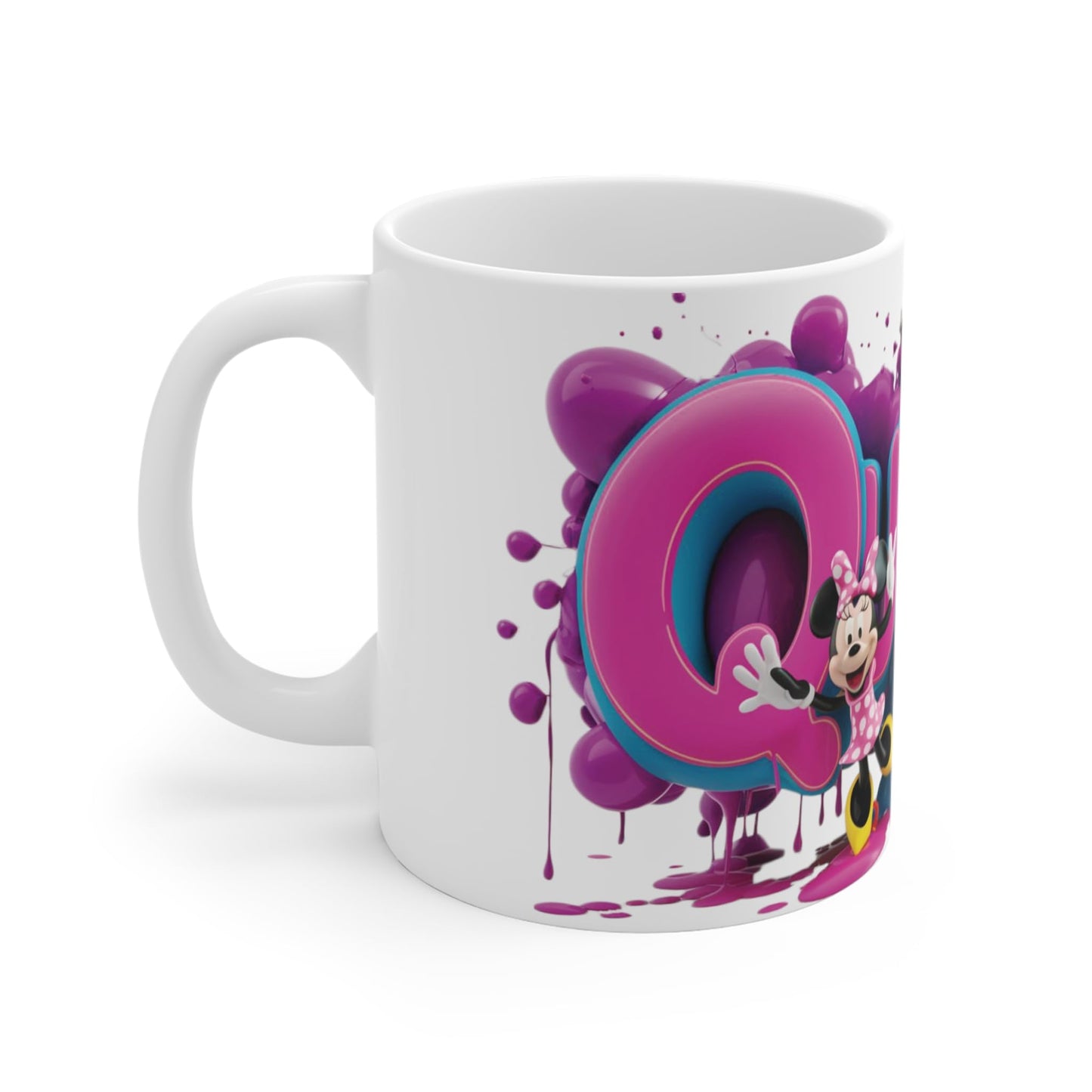 RF REDFOXX Queen Design Regal 350ml Ceramic Coffee Mug