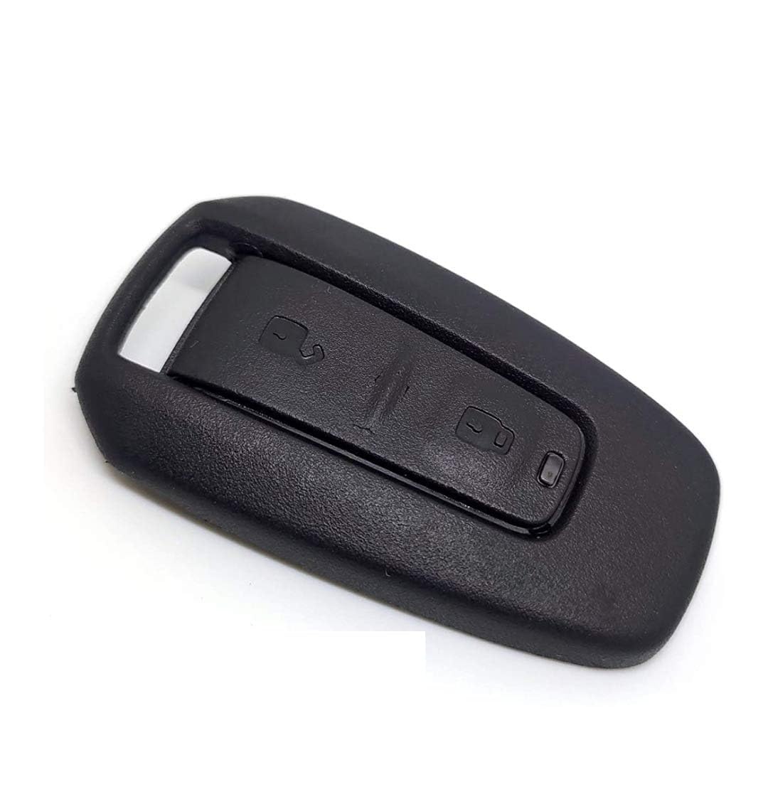RF REDFOXX Manza/Vista/Indigo ECS | Car Accessories | Black Car Key Shell with Compatibility, Durability, and Enhanced Look