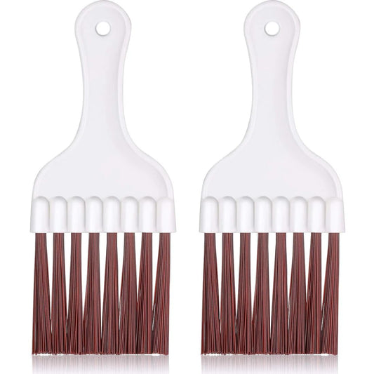 RF REDFOXX Air Conditioner Condenser Fin Cleaning Brush Coil Brush, Refrigerator Whisk Brush Cleaning Coil (2)