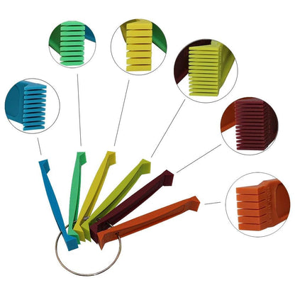 RF REDFOXX Fin Comb Set for Air Conditioner FCR6 Coil Fin Comb Ring Straighten Evaporator Condensor