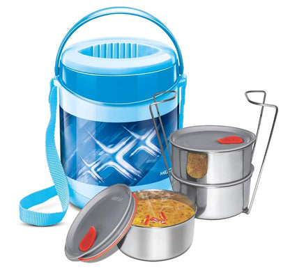 Spare Lid Compatible with Milton Econa Deluxe Container (2L/3L/4L) | Leak-Proof Assembly Lid for Stainless Steel Lunch Box | BPA-Free Replacement Cap (1 Pc)