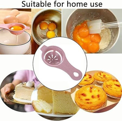 Separate Egg yolks & Whites Easily with This Handy Kitchen Gadget – Ideal for Baking & Cooking! Pack of 1