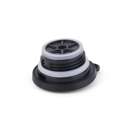 Milton Replacement Lid for Bistro Thermosteel Carafe, Black, Leak-Proof Design, Compatible with 600ml, 800ml and 1100ml Sizes, Spare Part for Hot and Cold Stainless Steel Carafe
