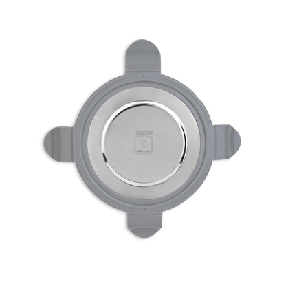 Milton Spare Click Top Lid compatible with Fresh Meal & Express Fresh Meal Lunch Box, 320ml Stainless Steel Container, Replacement Clip Lock, Leak-Proof, BPA-Free, Light Grey