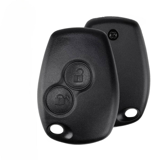 RF REDFOXX 2 Button Remote Car Shell/Case/Body for Logan, Duster, Verito, Lodgy, Kwid .