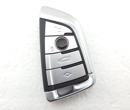 Fly Master Replacement Key Shell Compatible BAMW G30 M Sport, G31, X5, Etc. 4 Button Remote Smart Key Fob