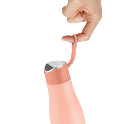 Bottle Spare Lid 600ml/800ml/1000ml (Peach) Compatible with Milton Fame Thermosteel Flask | Leak-Proof BPA-Free Replacement Cap | Secure Fit Lid for Hot & Cold Bottles (1 Pc)