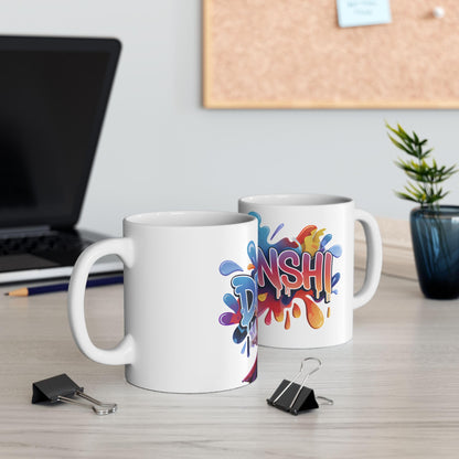 RF REDFOXX Personalized Photo and Name Coffee Mug Gift for Boyfriend & Girlfriend, 325 ml, White Ceramic