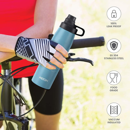 Spare Lid Compatible with Milton Sprint Bottle (600ml & 900ml) | Leak-Proof BPA-Free Replacement Cap | Secure Fit Lid for Thermosteel Hot & Cold Water Bottle (1 Pc)
