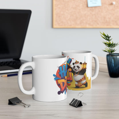 RF REDFOXX Happy Diwali Ceramic Mug, 325 ml, Unique Designs