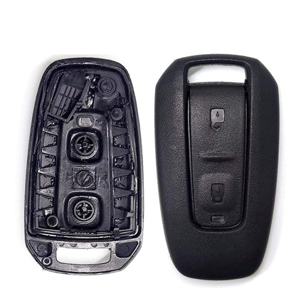 RF REDFOXX Manza/Vista/Indigo ECS | Car Accessories | Black Car Key Shell with Compatibility, Durability, and Enhanced Look