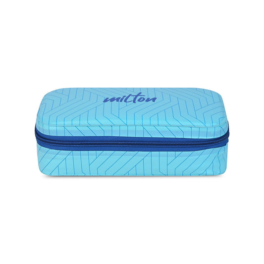 Spare Insulated Jacket Compatible with Milton Mini Lunch Box | Replacement Fabric Lunch Jacket | Leak-Proof Tiffin Cover for Office, School & College | Blue/Cyan