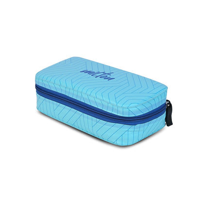 Spare Insulated Jacket Compatible with Milton Mini Lunch Box | Replacement Fabric Lunch Jacket | Leak-Proof Tiffin Cover for Office, School & College | Blue/Cyan