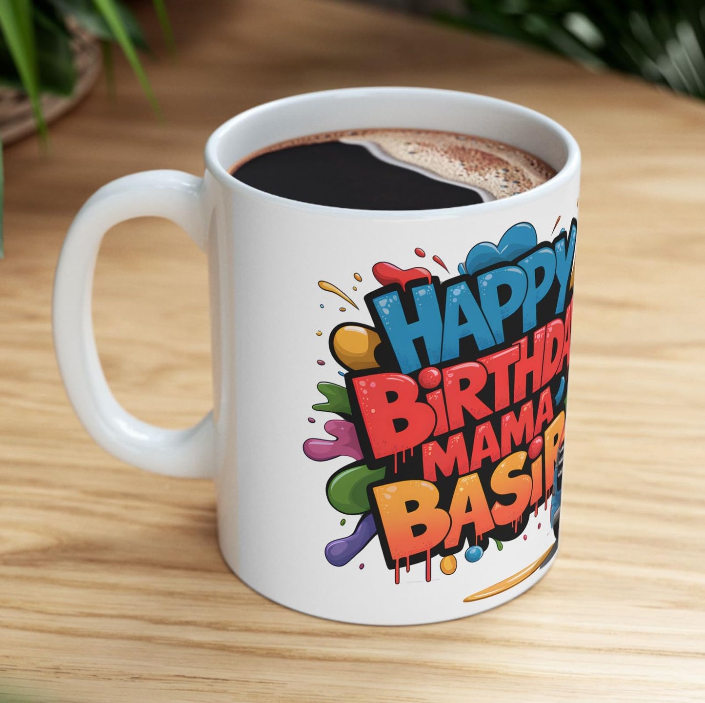 RF REDFOXX Personalized Photo Mug, 325 ml White Ceramic Cup with Text, Quotes, Name, Gift for Birthday, Anniversary (with Free Key Chain)