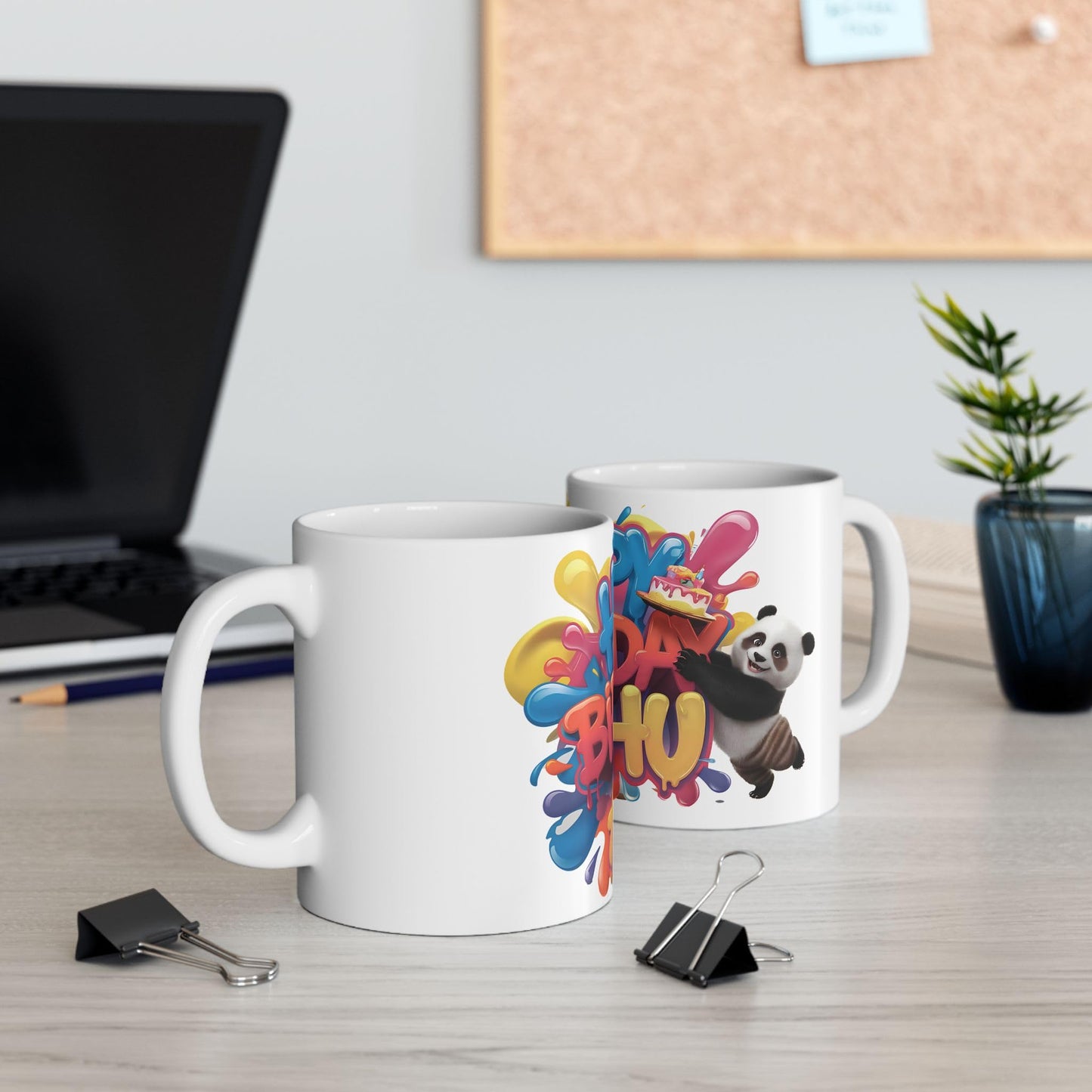 Unique Designs Photo and Name On Coffee Mug/Cup for Gift (with Free Key Chain) - White Ceramic Mugs, 350 ML