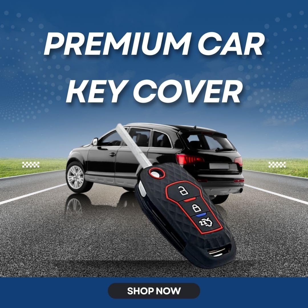 Premium Silicone Car Key Cover ? Black, Fits for Boolt, Nxon, Tgor, Hexaa, Zet, Tiaago ? Durable Protection and Stylish Design (Pack of 1).