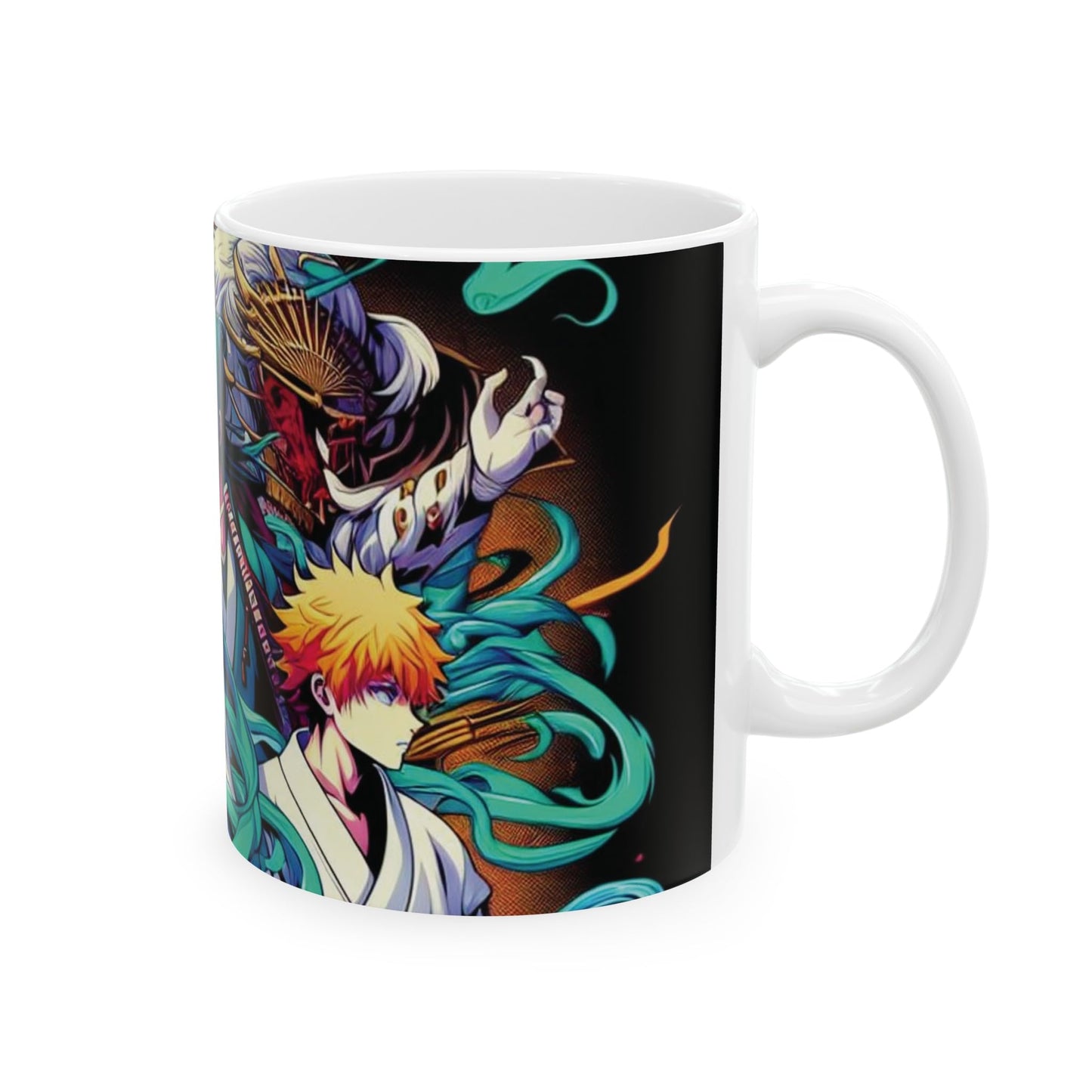 RF REDFOXX Anime Character Mug with Elemental Euphoria Design, 350ML