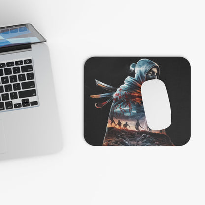 RF REDFOXX Anime Dark Designs Customised Designer Mouse Pad, Smooth & Non-Slip Rubber Base, for Laptop & Gaming, Pack of 1